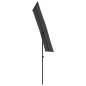 vidaXL Sonnenschirm mit Aluminium-Mast 180 x 110 cm Anthrazit vidaXL Sonnenschirm mit Aluminium-Mast 180 x 110 cm Anthrazit