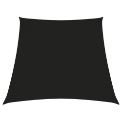 vidaXL Sonnensegel Oxford-Gewebe Trapezförmig 3/5x4 m Schwarz