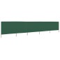 vidaXL 5-teiliges Windschutzgewebe 600 x 120 cm Grün vidaXL 5-teiliges Windschutzgewebe 600 x 120 cm Grün