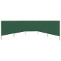 vidaXL 5-teiliges Windschutzgewebe 600 x 120 cm Grün vidaXL 5-teiliges Windschutzgewebe 600 x 120 cm Grün
