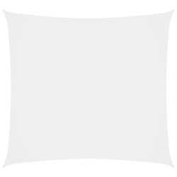 vidaXL Sonnensegel Oxford Gewebe Quadratisch 3,6x3,6 m Weiß