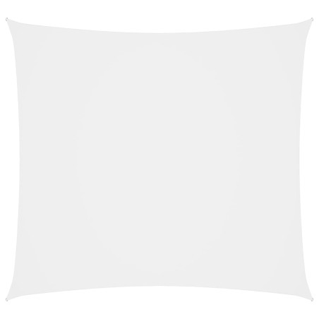 vidaXL Sonnensegel Oxford Gewebe Quadratisch 3,6x3,6 m Weiß