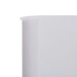 vidaXL 3-teiliges Windschutzgewebe 400 x 120 cm Weiß vidaXL 3-teiliges Windschutzgewebe 400 x 120 cm Weiß