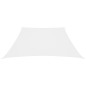 vidaXL Sonnensegel Oxford-Gewebe Trapezförmig 2/4x3 m Weiß vidaXL Sonnensegel Oxford-Gewebe Trapezförmig 2/4x3 m Weiß