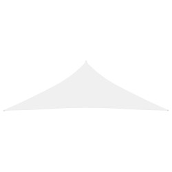 vidaXL Sonnensegel Oxford-Gewebe Dreieckig 4x4x5,8 m Weiß