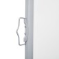 vidaXL Ausziehbare Seitenmarkise Doppelt 170 x 600 cm Creme vidaXL Ausziehbare Seitenmarkise Doppelt 170 x 600 cm Creme