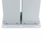 vidaXL Ausziehbare Seitenmarkise Doppelt 170 x 600 cm Creme vidaXL Ausziehbare Seitenmarkise Doppelt 170 x 600 cm Creme
