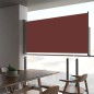 vidaXL Ausziehbare Seitenmarkise 80×300 cm Braun vidaXL Ausziehbare Seitenmarkise 80×300 cm Braun