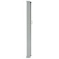 vidaXL Ausziehbare Seitenmarkise 80×300 cm Braun vidaXL Ausziehbare Seitenmarkise 80×300 cm Braun
