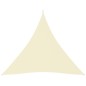 vidaXL Sonnensegel Oxford-Gewebe Dreieckig 4,5x4,5x4,5 m Creme