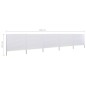 vidaXL 5-teiliges Windschutzgewebe 600 x 160 cm Sandweiß vidaXL 5-teiliges Windschutzgewebe 600 x 160 cm Sandweiß