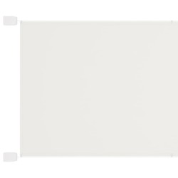 vidaXL Senkrechtmarkise Weiß 140x600 cm Oxford-Gewebe
