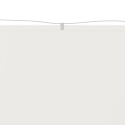 vidaXL Senkrechtmarkise Weiß 140x600 cm Oxford-Gewebe