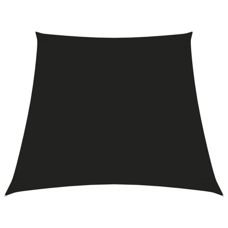 vidaXL Sonnensegel Oxford-Gewebe Trapezförmig 2/4x3 m Schwarz vidaXL Sonnensegel Oxford-Gewebe Trapezförmig 2/4x3 m Schwarz