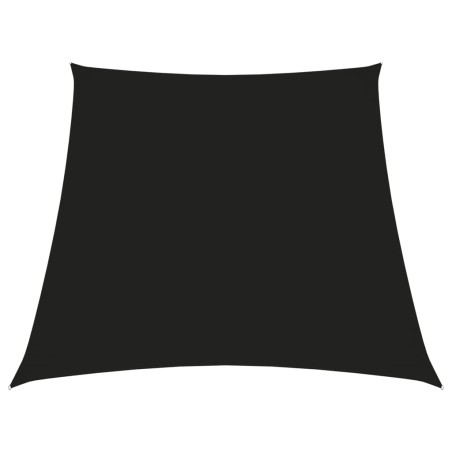 vidaXL Sonnensegel Oxford-Gewebe Trapezförmig 2/4x3 m Schwarz