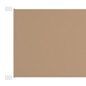 vidaXL Senkrechtmarkise Taupe 140x420 cm Oxford-Gewebe vidaXL Senkrechtmarkise Taupe 140x420 cm Oxford-Gewebe