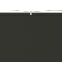 vidaXL Senkrechtmarkise Anthrazit 140x600 cm Oxford-Gewebe