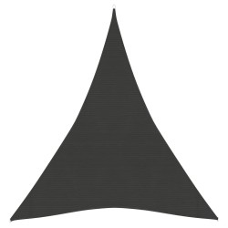vidaXL Sonnensegel 160 g/m² Anthrazit 4x5x5 m HDPE