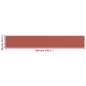 vidaXL Balkon-Sichtschutz Terracotta-Rot 90x600 cm HDPE vidaXL Balkon-Sichtschutz Terracotta-Rot 90x600 cm HDPE