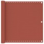vidaXL Balkon-Sichtschutz Terracotta-Rot 90x300 cm HDPE vidaXL Balkon-Sichtschutz Terracotta-Rot 90x300 cm HDPE