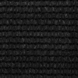 vidaXL Balkon-Sichtschutz Schwarz 120x500 cm HDPE