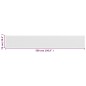 vidaXL Balkon-Sichtschutz Weiß 75x500 cm HDPE vidaXL Balkon-Sichtschutz Weiß 75x500 cm HDPE