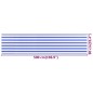 vidaXL Balkon-Sichtschutz Blau und Weiß 90x500 cm HDPE vidaXL Balkon-Sichtschutz Blau und Weiß 90x500 cm HDPE