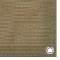 vidaXL Balkon-Sichtschutz Taupe 90x500 cm HDPE vidaXL Balkon-Sichtschutz Taupe 90x500 cm HDPE