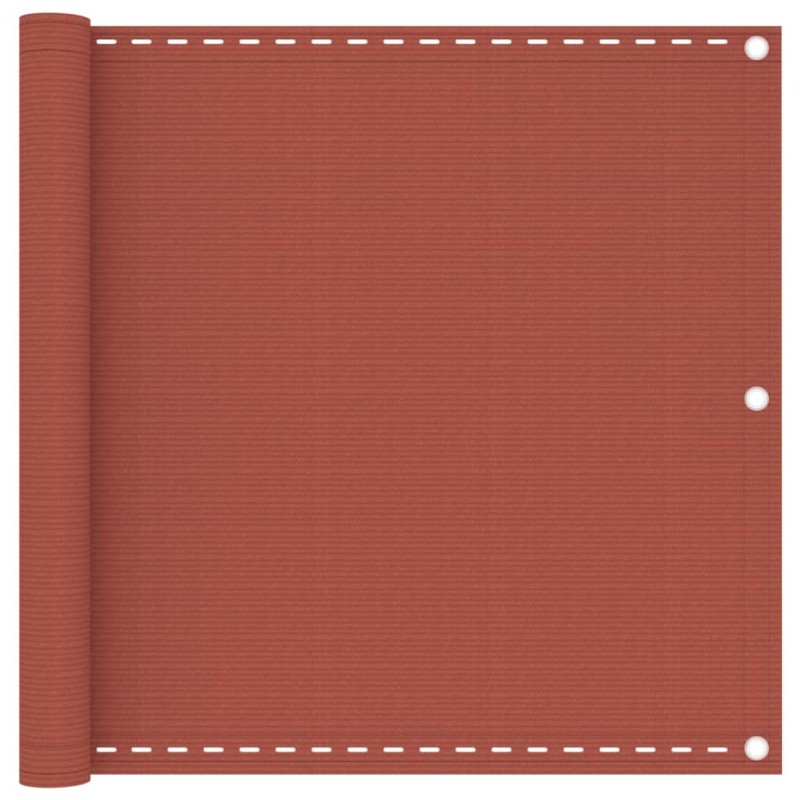 vidaXL Balkon-Sichtschutz Terracotta-Rot 90x500 cm HDPE vidaXL Balkon-Sichtschutz Terracotta-Rot 90x500 cm HDPE