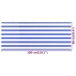 vidaXL Balkon-Sichtschutz Blau und Weiß 90x300 cm HDPE vidaXL Balkon-Sichtschutz Blau und Weiß 90x300 cm HDPE