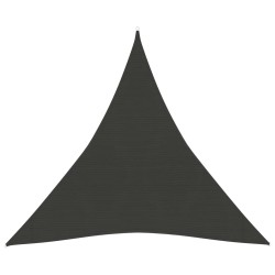 vidaXL Sonnensegel 160 g/m² Anthrazit 4,5x4,5x4,5 m HDPE