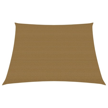 vidaXL Sonnensegel 160 g/m² Taupe 3/4x2 m HDPE