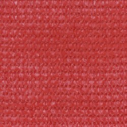 vidaXL Balkon-Sichtschutz Rot 75x600 cm HDPE 