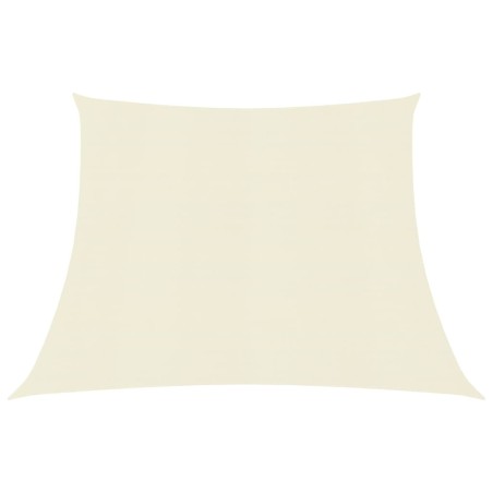 vidaXL Sonnensegel 160 g/m² Creme 3/4x2 m HDPE