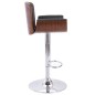 vidaXL Barhocker Grau Stoff vidaXL Barhocker Grau Stoff