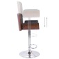 vidaXL Barhocker Grau Stoff vidaXL Barhocker Grau Stoff