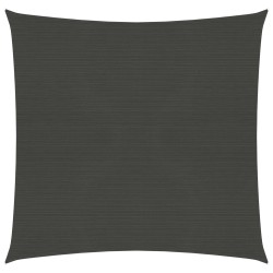 vidaXL Sonnensegel 160 g/m² Anthrazit 3x3 m HDPE