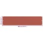 vidaXL Balkon-Sichtschutz Terracotta-Rot 90x400 cm HDPE vidaXL Balkon-Sichtschutz Terracotta-Rot 90x400 cm HDPE