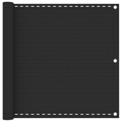 vidaXL Balkon-Sichtschutz Anthrazit 90x300 cm HDPE 