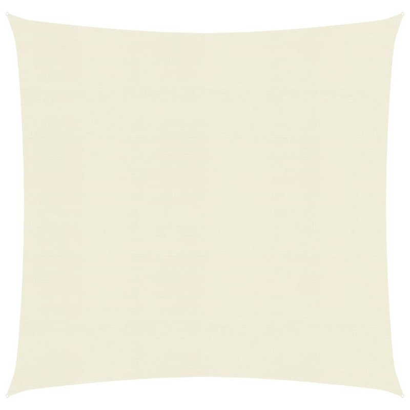 vidaXL Sonnensegel 160 g/m² Creme 5x5 m HDPE vidaXL Sonnensegel 160 g/m² Creme 5x5 m HDPE