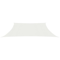 vidaXL Sonnensegel 160 g/m² Weiß 4/5x3 m HDPE