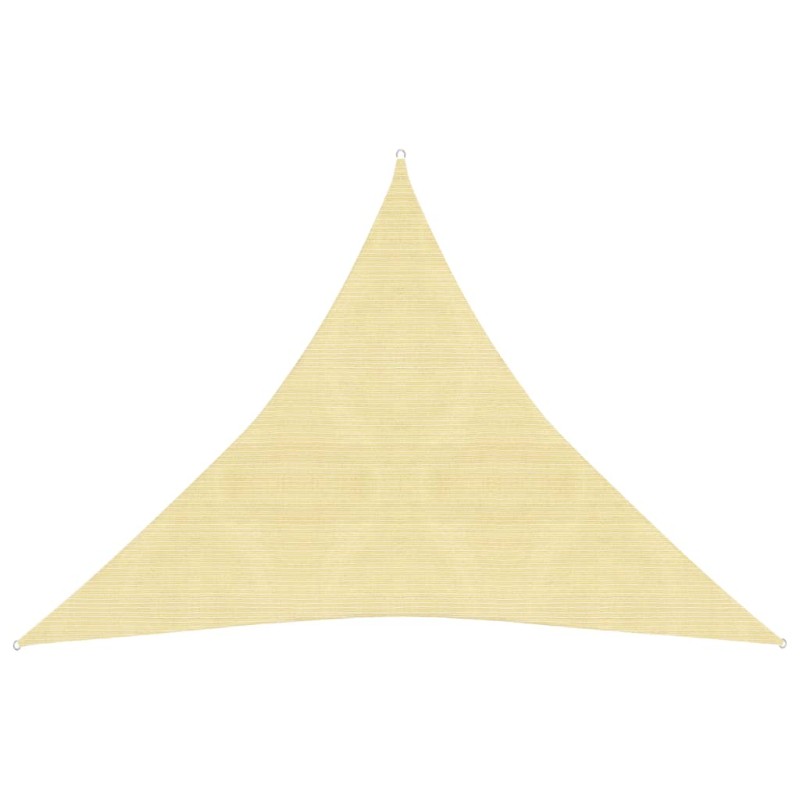 vidaXL Sonnensegel 160 g/m² Beige 3x3x3 m HDPE vidaXL Sonnensegel 160 g/m² Beige 3x3x3 m HDPE