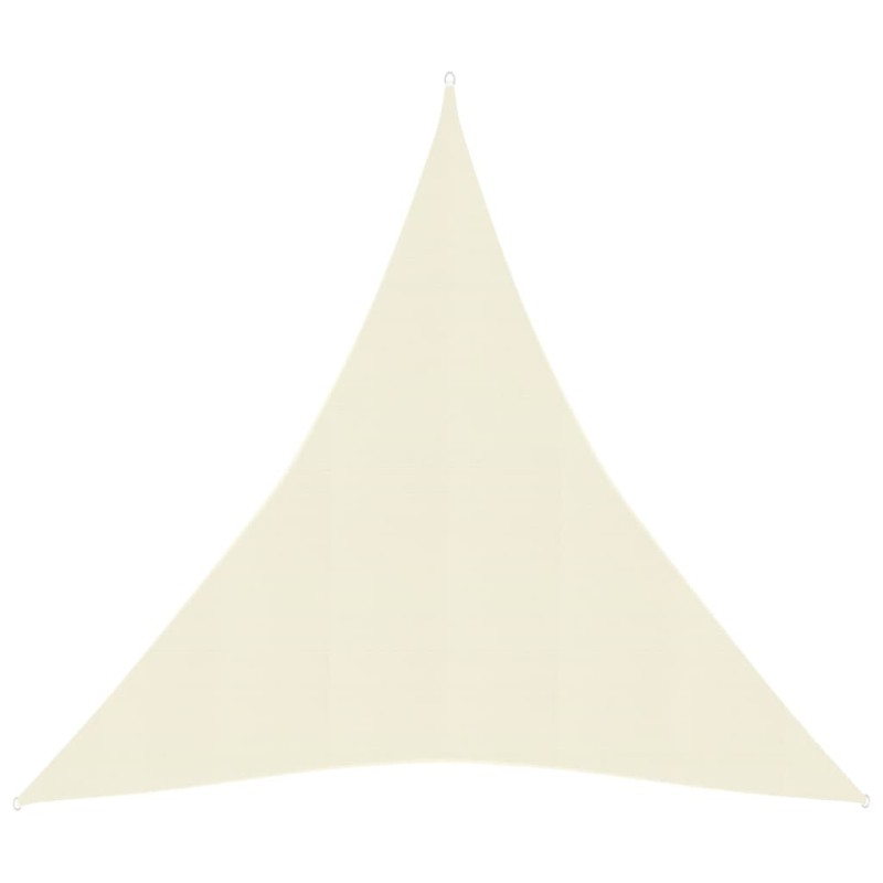 vidaXL Sonnensegel 160 g/m² Creme 5x6x6 m HDPE vidaXL Sonnensegel 160 g/m² Creme 5x6x6 m HDPE