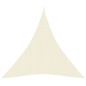 vidaXL Sonnensegel 160 g/m² Creme 5x6x6 m HDPE vidaXL Sonnensegel 160 g/m² Creme 5x6x6 m HDPE