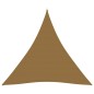 vidaXL Sonnensegel 160 g/m² Taupe 4x4x4 m HDPE vidaXL Sonnensegel 160 g/m² Taupe 4x4x4 m HDPE