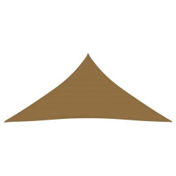 vidaXL Sonnensegel 160 g/m² Taupe 4x4x4 m HDPE