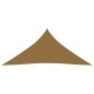 vidaXL Sonnensegel 160 g/m² Taupe 4x4x4 m HDPE vidaXL Sonnensegel 160 g/m² Taupe 4x4x4 m HDPE