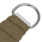 vidaXL Sonnensegel 160 g/m² Taupe 4x4x4 m HDPE vidaXL Sonnensegel 160 g/m² Taupe 4x4x4 m HDPE