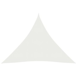 vidaXL Sonnensegel 160 g/m² Weiß 4,5x4,5x4,5 m HDPE