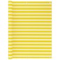 vidaXL Balkon-Sichtschutz Gelb und Weiß 120x500 cm HDPE vidaXL Balkon-Sichtschutz Gelb und Weiß 120x500 cm HDPE
